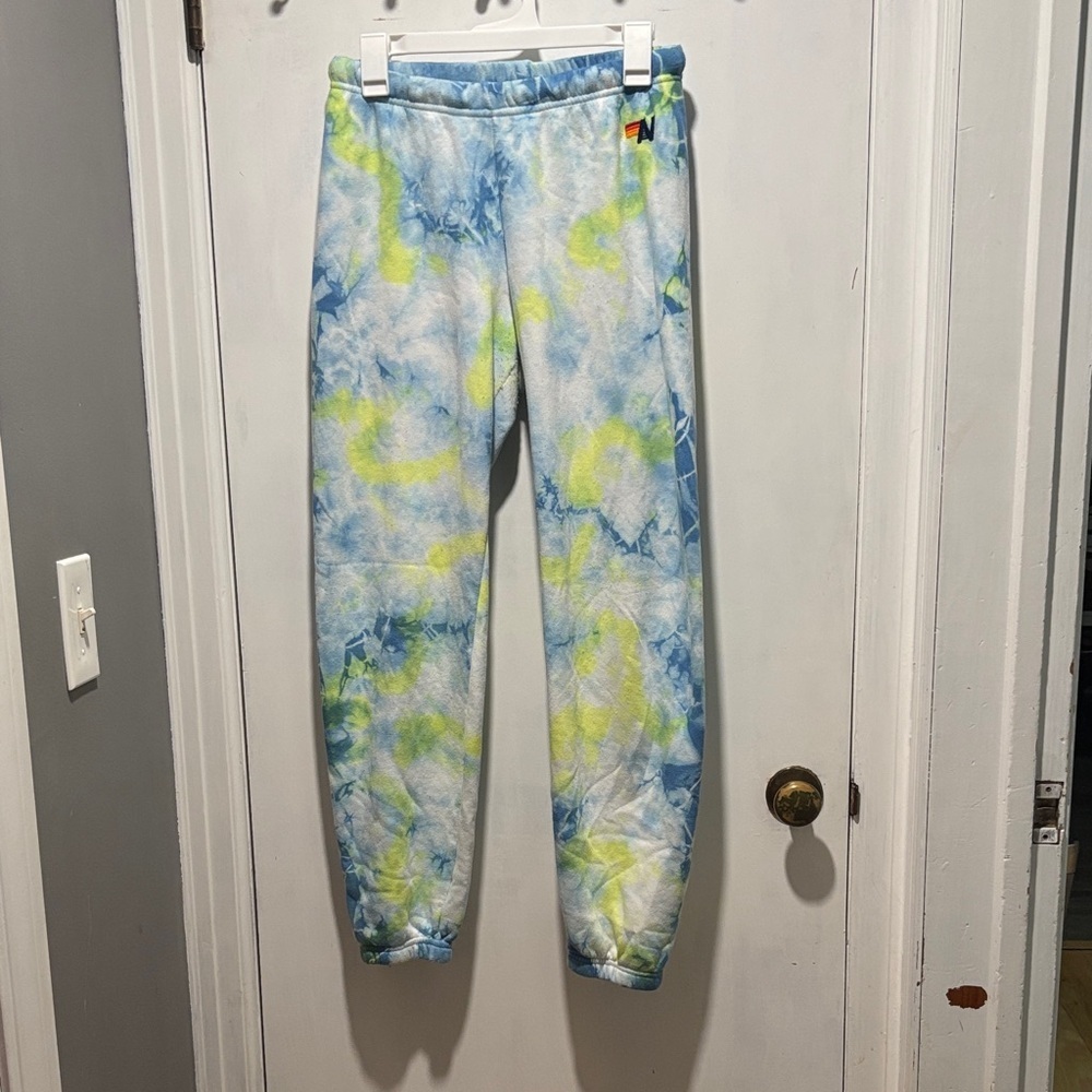 AVIATOR NATION tie dye sweatpants